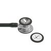 Stetoscop 3M Littmann Cardiology IV negru, capsula luciu oglinda 6177 - capsula + diafragma