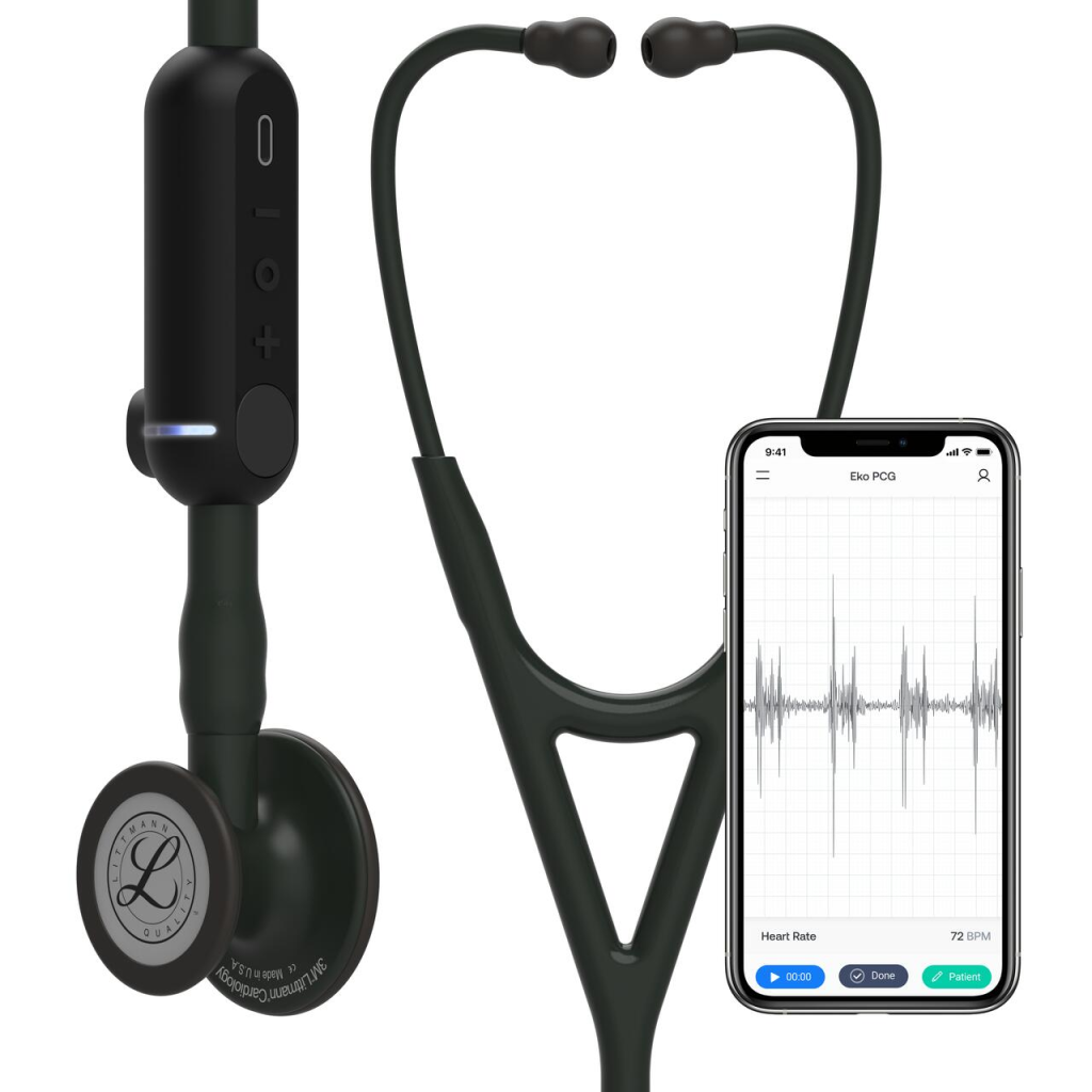 Stetoscop Littmann Electronic CORE DIGITAL 8490 BLACK EDITION